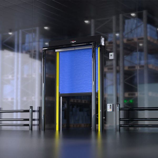 باب مصراع دوار عالي السرعة للتخزين البارد - HSR-IPP