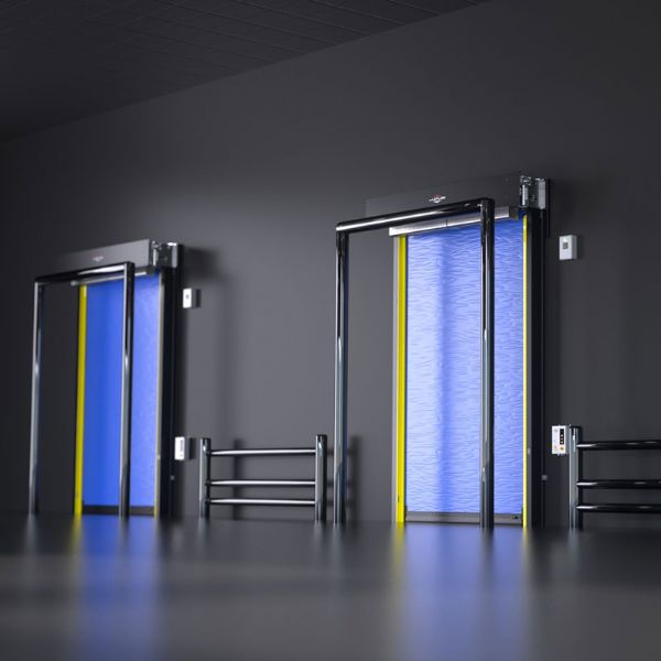 باب مصراع دوار عالي السرعة للتخزين البارد - HSR-IPP