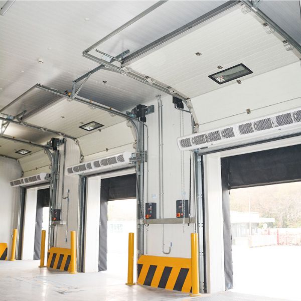 باب مقطعي معزول للتخزين البارد - SSD-CAV