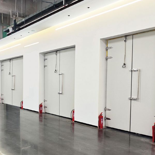 باب متأرجح معزول - RAL9002